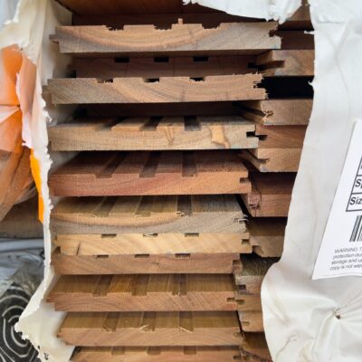 125X14 FEATURE GRADE SPOTTED GUM OVERLAY FLOORING