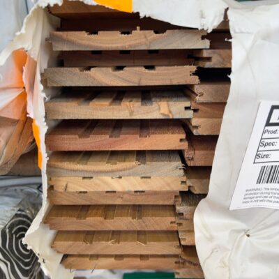 125X14 FEATURE GRADE SPOTTED GUM OVERLAY FLOORING