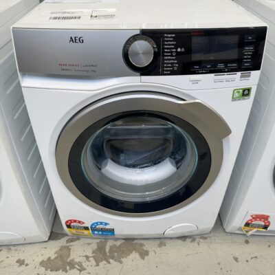 AEG LF8C1612A 10KG 8000 SERIES FRONT LOAD WASHING MACHINE, OKOMIX TECHNOLOGY, PROSENSE, WOOL CERTIFIED, 1600RPM, 12 MONTH WARRANTY
