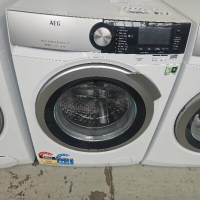 AEG LF8C1612A 10KG 8000 SERIES FRONT LOAD WASHING MACHINE, OKOMIX TECHNOLOGY, PROSENSE, WOOL CERTIFIED, 1600RPM, 12 MONTH WARRANTY