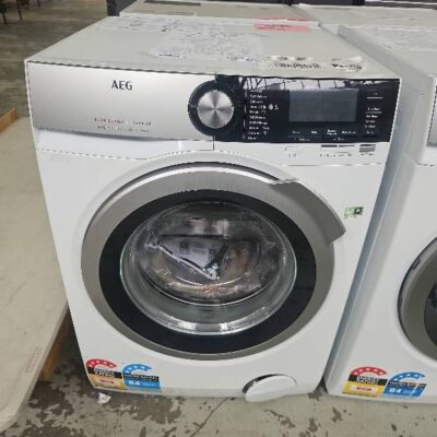 AEG LF8C1612A 10KG 8000 SERIES FRONT LOAD WASHING MACHINE, OKOMIX TECHNOLOGY, PROSENSE, WOOL CERTIFIED, 1600RPM, 12 MONTH WARRANTY