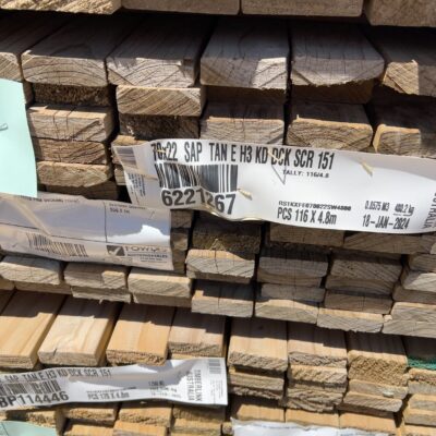 70X22 H3 TREATED PINE DECKING 116/4.8