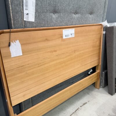 EX DISPLAY LENA QUEEN SIZE MESSMATE TIMBER BEDHEAD ONLY, SOLD AS IS EX DISPLAY LENA QUEEN SIZE MESSMATE TIMBER BEDHEAD ONLY, SOLD AS IS