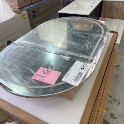 NEW 1200MM OVAL SHAVING CABINET LED LIGHTS, OSH-12075A8