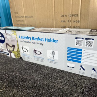 NEW HILLS LAUNDRY BASKET HOLDER RRP$49.95