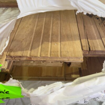 130X14 WHITE MAHOGANY COVER GRADE OVERLAY FLOORING