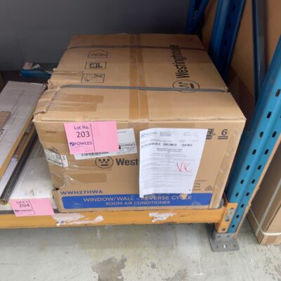 WESTINGHOUSE WWH27HWA 2.7KW/2.4KW REVERSE CYCLE BOX AIR CONDITIONER WITH LCD REMOTE, 4 FAN SPEEDS, 12 MONTH WARRANTY