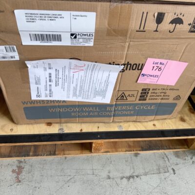 WESTINGHOUSE WWH52HWA 5.2KW/4.8KW REVERSE CYCLE BOX AIR CONDITIONER, WITH LCD REMOTE, 4 SPEEDS, 12 MONTH WARRANTY