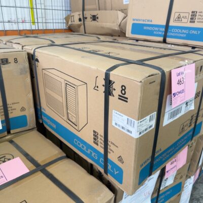 WESTINGHOUSE WWH16CWA 1.6KW WINDOW OR WALL COOLING ONLY CONDITIONER, GOLD SHIELD CORROSION RESISTANT HEAT EXCHANGERS, QUIET OPERATION, 3 SPEEDS, 12 MONTH WARRANTY