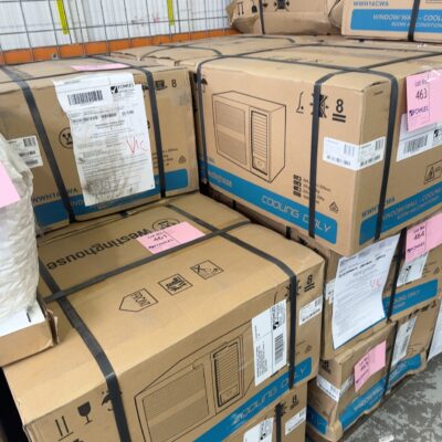 WESTINGHOUSE WWH16CWA 1.6KW WINDOW OR WALL COOLING ONLY CONDITIONER, GOLD SHIELD CORROSION RESISTANT HEAT EXCHANGERS, QUIET OPERATION, 3 SPEEDS, 12 MONTH WARRANTY