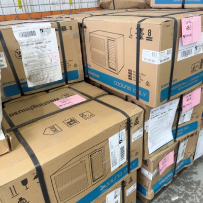 WESTINGHOUSE WWH16CWA 1.6KW WINDOW OR WALL COOLING ONLY CONDITIONER, GOLD SHIELD CORROSION RESISTANT HEAT EXCHANGERS, QUIET OPERATION, 3 SPEEDS, 12 MONTH WARRANTY