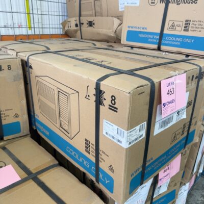 WESTINGHOUSE WWH16CWA 1.6KW WINDOW OR WALL COOLING ONLY CONDITIONER, GOLD SHIELD CORROSION RESISTANT HEAT EXCHANGERS, QUIET OPERATION, 3 SPEEDS, 12 MONTH WARRANTY