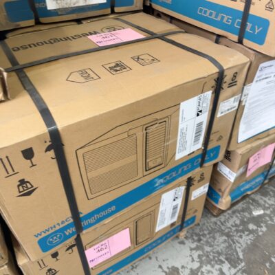 WESTINGHOUSE WWH16CWA 1.6KW WINDOW OR WALL COOLING ONLY CONDITIONER, GOLD SHIELD CORROSION RESISTANT HEAT EXCHANGERS, QUIET OPERATION, 3 SPEEDS, 12 MONTH WARRANTY