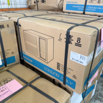 WESTINGHOUSE WWH16CWA 1.6KW WINDOW OR WALL COOLING ONLY CONDITIONER, GOLD SHIELD CORROSION RESISTANT HEAT EXCHANGERS, QUIET OPERATION, 3 SPEEDS, 12 MONTH WARRANTY