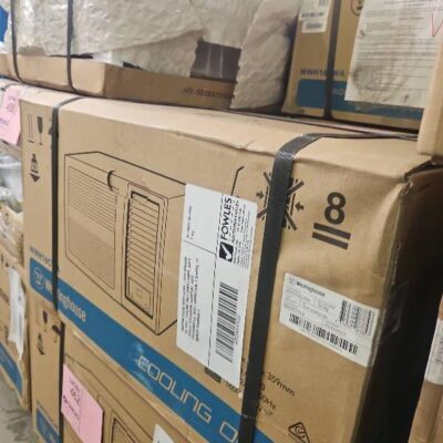 WESTINGHOUSE WWH16CWA 1.6KW WINDOW OR WALL COOLING ONLY CONDITIONER, GOLD SHIELD CORROSION RESISTANT HEAT EXCHANGERS, QUIET OPERATION, 3 SPEEDS, 12 MONTH WARRANTY