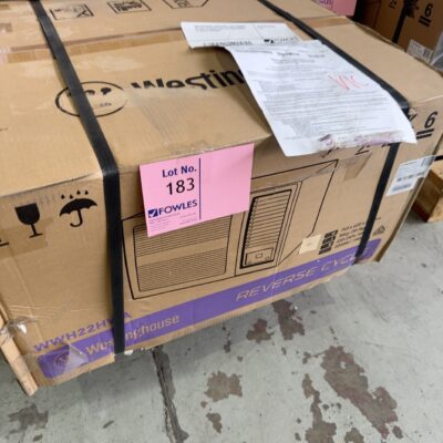 WESTINGHOUSE WWH22HWA 2.2KW WINDOW OR WALL REVERSE CYCLE AIR CONDITIONER, 12 MONTH WARRANTY