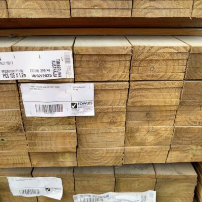 150X17 TREATED PINE H3 TAN E FENCE PALINGS 105/1.2