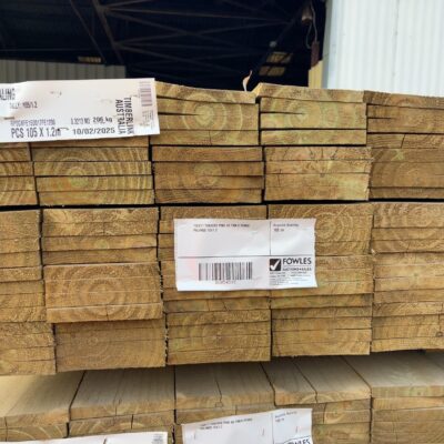 150X17 TREATED PINE H3 TAN E FENCE PALINGS 105/1.2
