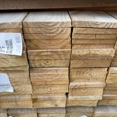 150X17 TREATED PINE H3 TAN E FENCE PALINGS 105/1.2