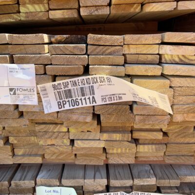 90X22 H3 TREATED PINE DECKING 128/3.9