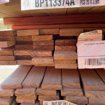 90X22 H3 TREATED PINE DECKING 53/3.9