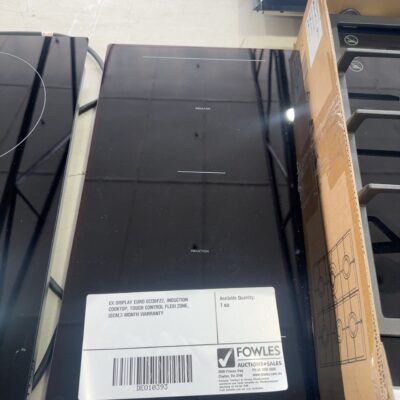 EX DISPLAY EURO ECI30FZ2, INDUCTION COOKTOP, TOUCH CONTROL FLEXI ZONE, 30CM,3 MONTH WARRANTY