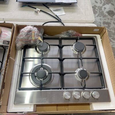 EX DISPLAY EURO BGT64XP 600MM GAS COOKTOP, 3 MONTH WARRANTY