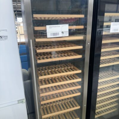EX DEMO EURO WINE FRIDGE, E430WSCS1, 450 LITRE, DUAL ZONE, WOODEN RACKS, 3 MONTH WARRANTY