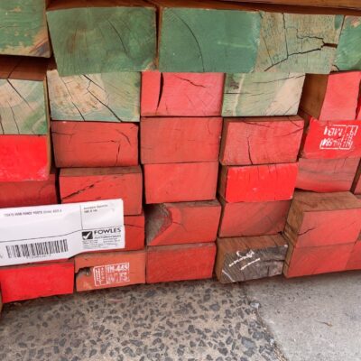 125X75 HWD FENCE POSTS (2nds) 42/2.4