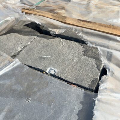 PALLET OF NATURAL BLUESTONE PITCHERS (RECLAIMED)- IDEAL FOR GARDEN PATHS, RETAINING WALLS, STAIR TREADS, ETC 300MM X 200MM X 150MM, APPROX 2.7M2 PER PALLET