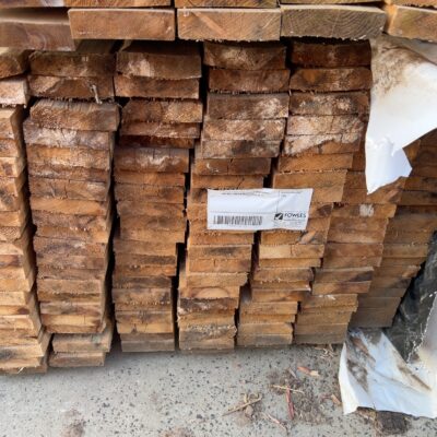 PACK OF 140X35 PINE (PACK IS WEATHERED AND MAY CONTAIN MOULD) SOLD AS IS