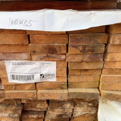 PACK OF 140X35 PINE (PACK IS WEATHERED AND MAY CONTAIN MOULD) SOLD AS IS