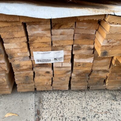 PACK OF 140X35 PINE (PACK IS WEATHERED AND MAY CONTAIN MOULD) SOLD AS IS