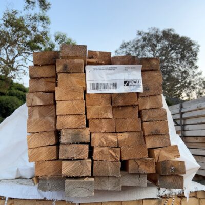 PACK OF 90X45 PINE (PACK IS WEATHERED AND MAY CONTAIN MOULD) SOLD AS IS