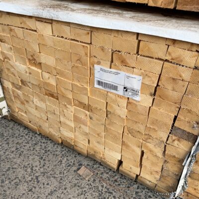 PACK OF 90X45 PINE (PACK IS WEATHERED AND MAY CONTAIN MOULD) SOLD AS IS