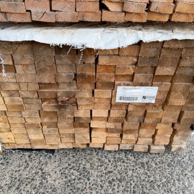 PACK OF 90X45 PINE (PACK IS WEATHERED AND MAY CONTAIN MOULD) SOLD AS IS