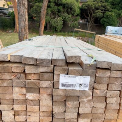 PACK OF 90X45 PINE (PACK IS WEATHERED AND MAY CONTAIN MOULD) SOLD AS IS