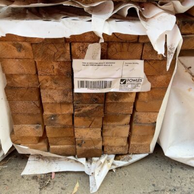 PACK OF 90X45 PINE (PACK IS WEATHERED AND MAY CONTAIN MOULD) SOLD AS IS