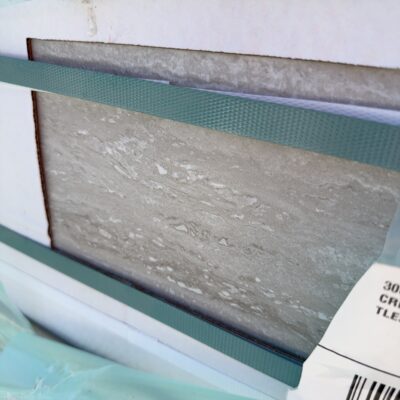 300X600X10MM PORCERLAIN TRAVERTINO CREAM ITALIAN MADE TILES (40 BOXES OF 6 TLES PER PALLET