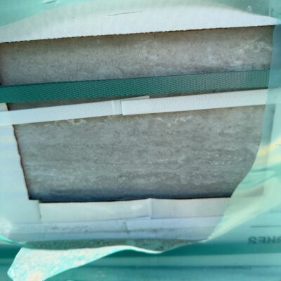 300X600X10MM PORCERLAIN TRAVERTINO CREAM ITALIAN MADE TILES (40 BOXES OF 6 TLES PER PALLET