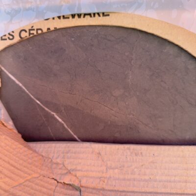 600X600X10MM GREYSTONE PORCERLAIN ITALIAN MADE FLOOR TILES (32 BOXES OF 4 TILES PER PALLET)