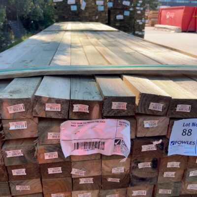 75X50 SAWN CCA TREATED PINE FENCE RAILS-84/4.8