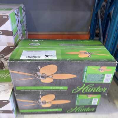 NEW CEILING FAN - OUTDOOR ELEMENTS 132CM ALUMINIUM, 24325