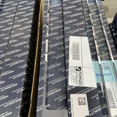 AC WALSH CHROME SINGLE TOWEL RAIL 600MM, 3 MONTH WARRANTY