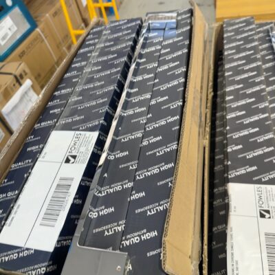 AC FRANKLIN CHROME SINGLE TOWEL RAIL 600MM, 5601600