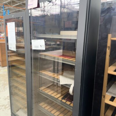 VINTEC VWM306SBA-R PREMIUM WINE FRIDGE, MULTI TEMPERATURE FOR SERVING DIFFERENT STYLES, OR USED SINGLE ZONE, WINTER HEATING FUNCTION, ADAPTABLE REVERSIBLE SHELVES, 12 MONTH WARRANTY