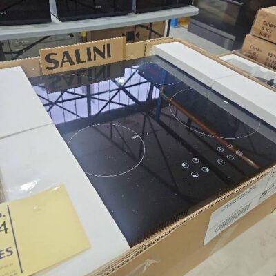 SALINI 600MM INDUCTION COOKTOP, SCI-4052B SOLD AS IS NO WARRANTY SALINI 600MM INDUCTION COOKTOP, SCI-4052B SOLD AS IS NO WARRANTY