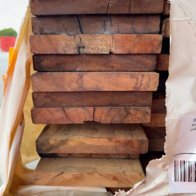 135X19 FEATURE GRADE QLD MIXED HARDWOOD DECKING- (PACK CONSISTS OF RANDOM SHORT LENGTHS)
