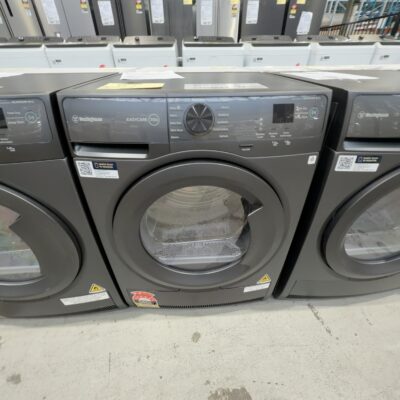 WESTINGHOUSE WDH904N7SA 9KG ONYX EASYCARE 700 HEAT PUMP DRYER, SENSOR DRYING TECHNOLOGY, AUTO COOL DOWN FEATURE MINIMISES WRINKLES, 13 PROGRAMS, 8 STAR ENERGY RATING, 12 MONTH WARRANTY