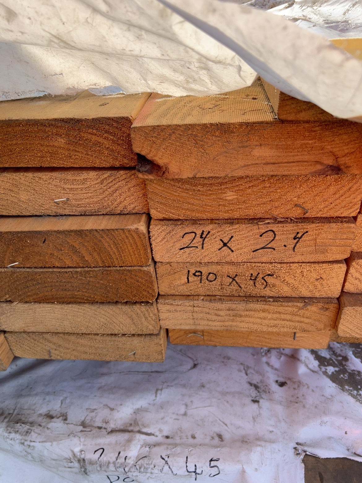 190X45 WEATHERED PINE 190X45 WEATHERED PINE